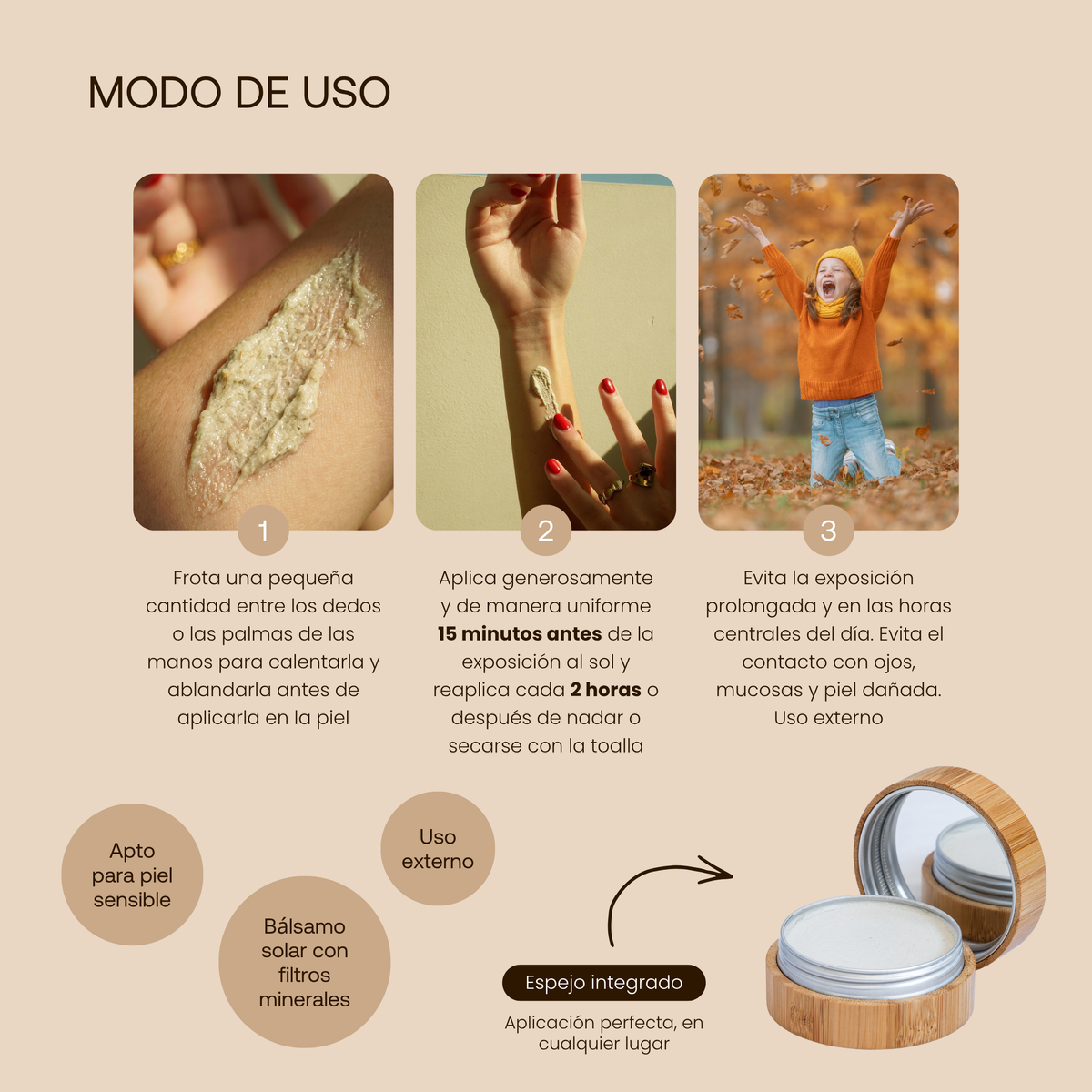 Mineral Sun Balm SPF 30 & PA ++++, 40 gr | 1.4 oz